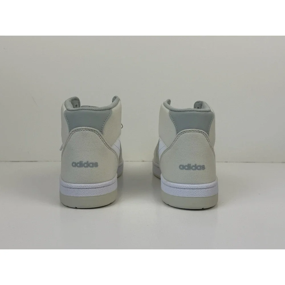 Adidas‎ Break Start Mid J Sneakers Size 6Y Mid-Top White/Grey Basketball IH7979